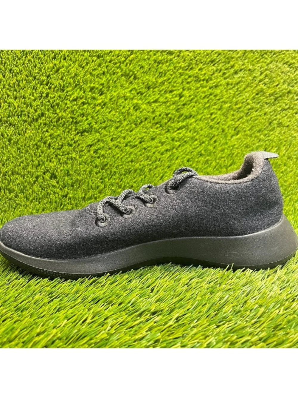 Allbirds Wool Runners Womens Size 11 Black Athletic Walking Shoes Sneakers